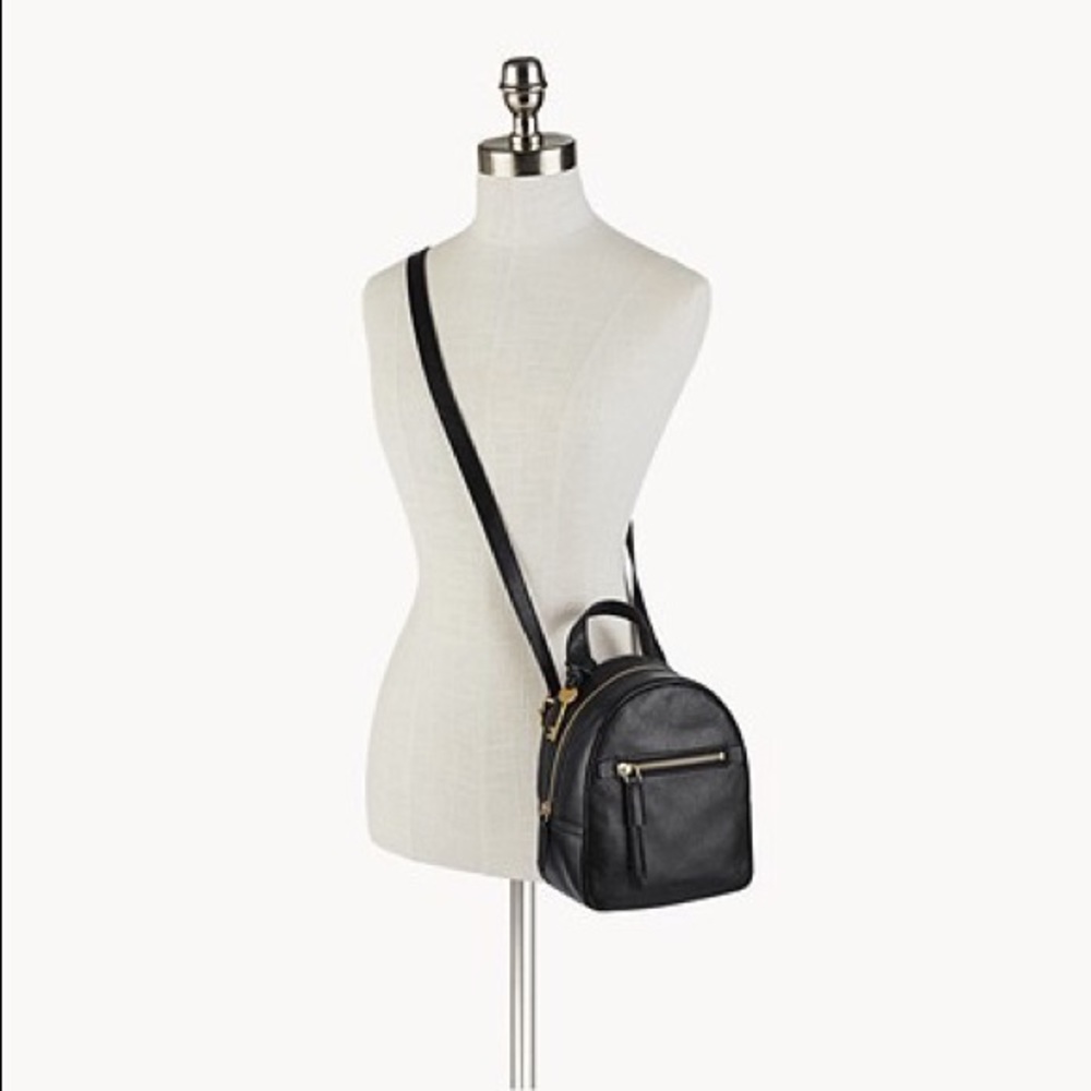 Fossil “Megan” leather mini backpack
